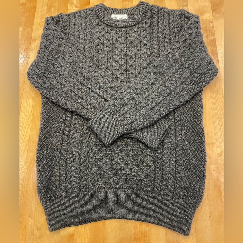Original Aran Co. Merino wool sweater - Medium
